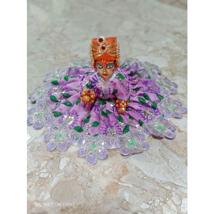Buy krishnagallery Laddu Gopal Dress Combo Fancy Design for Kanha Ji  (Purple, Size 5 No) Online at Lowest Price Ever in India | Check Reviews &  Ratings - Shop The World