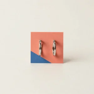 Polished Hoop Earrings