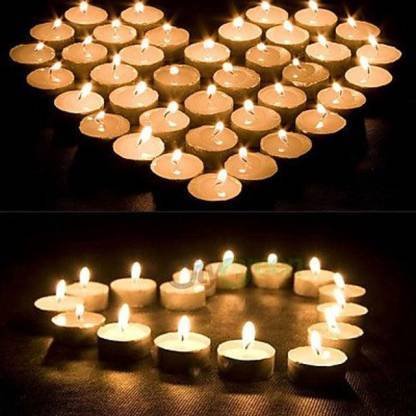 LED Tealight Candles – White 24 Pcs for Diwali Decor | Indo Glow - Image 4